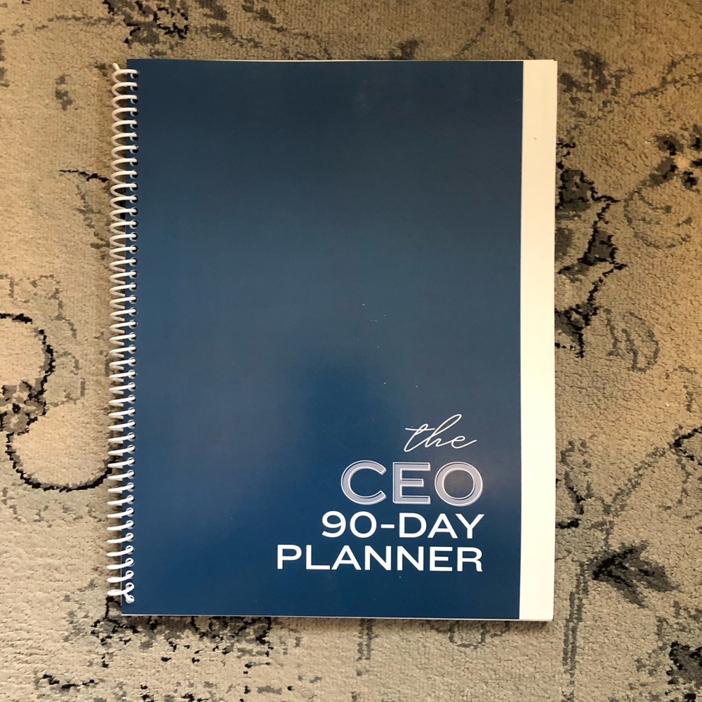 Blue Rachael Cook CEO Collective 90-Day business Planner